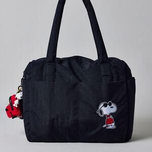 baggu uo exclusive joe cool embroidered small cloud carry-on bag